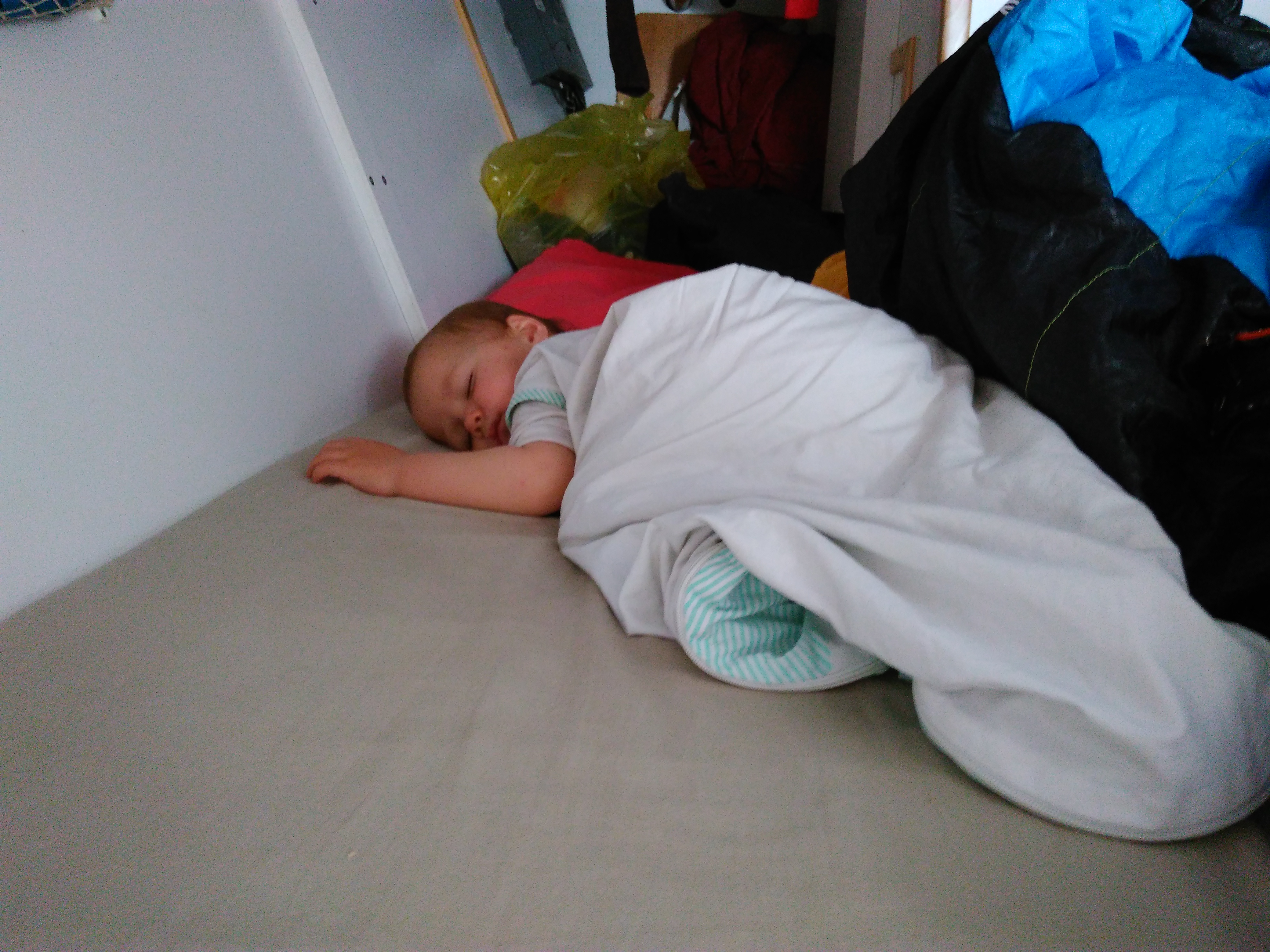 INcroyable, elle dort !!!