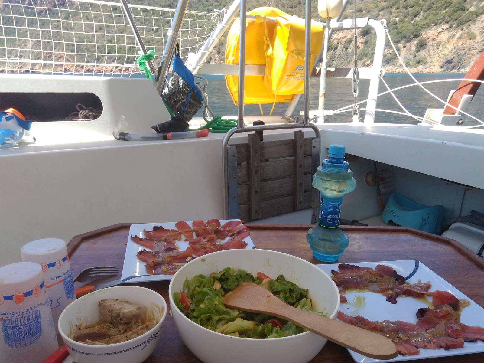 Notre thon en sashimi :))