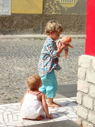 en habit du dimanche !