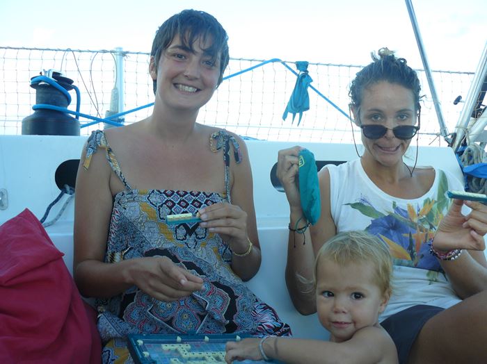 les Mamies en plein scrabble