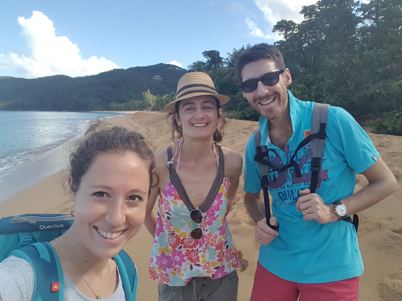 Hélo, guigui et Noémie